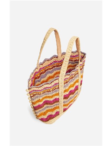 CABAS L-Bolso multicolor