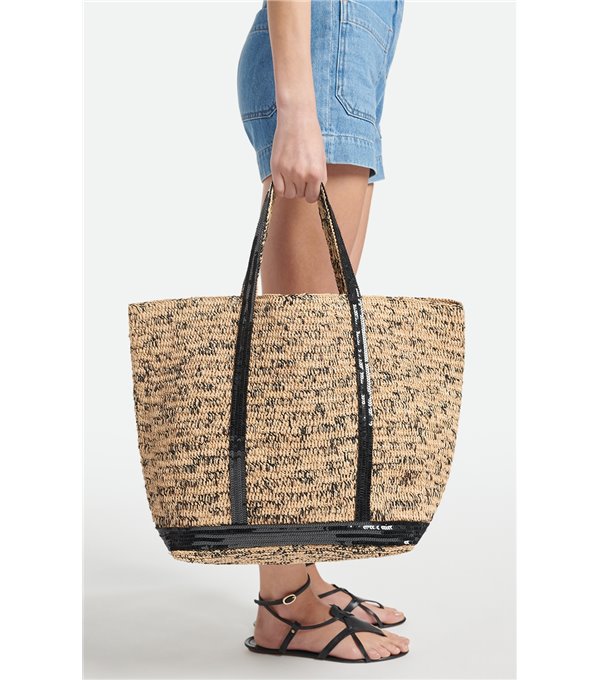 Vanessa Bruno Cabas L Raffia Tote