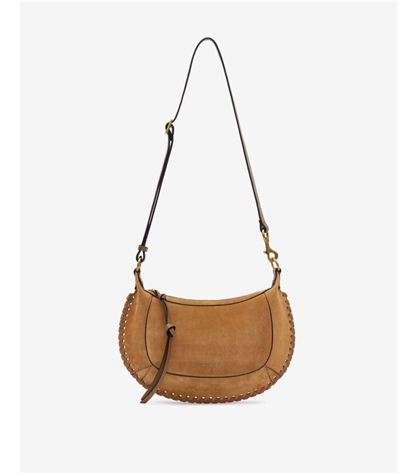 OSKAN MOON - Bolso ante - camel