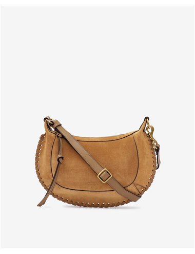 OSKAN MOON - Bolso ante - camel