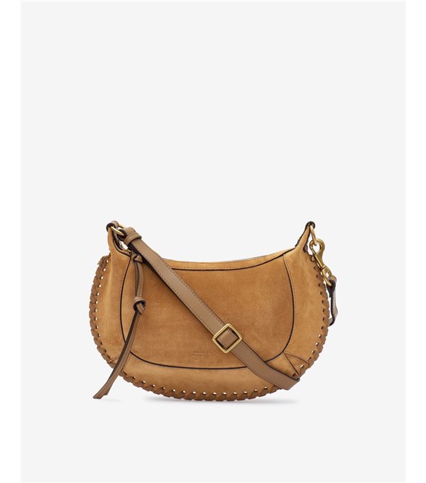 OSKAN MOON - Bolso ante - camel