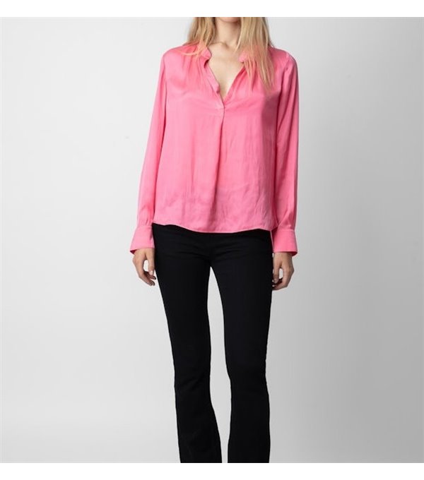 TINK SATIN - Satin blouse - pink