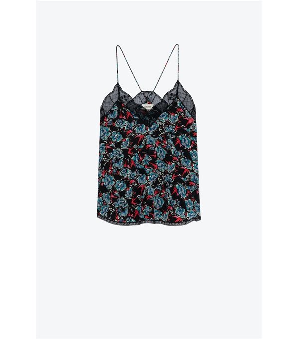 CHRISTY-Top lencero print