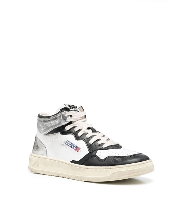 MEDALIST MID - Sneaker vintage - negro y plata