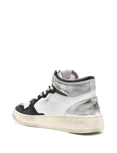 MEDALIST MID - Sneaker vintage - negro y plata