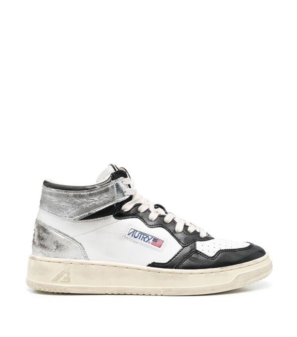 MEDALIST MID - Sneaker vintage - negro y plata