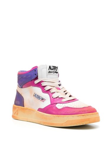 MEDALIST MID - Sneaker vintage - rosa y lila