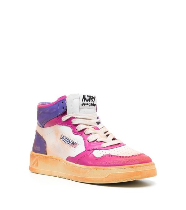 MEDALIST MID - Sneaker vintage - rosa y lila