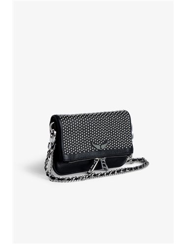 Zadig & Voltaire Rock Nano Embossed Snake Shoulder Bag