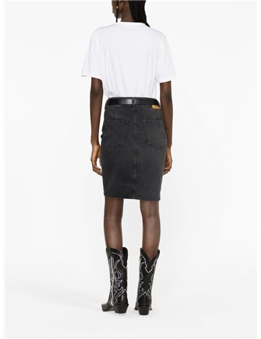 VAILA - Denim skirt - faded night