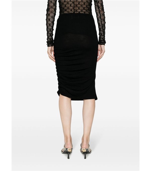 ALBANE - Knitted skirt - black ALBANE - Knitted skirt - black