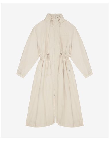 BERTHELY-Chaqueta larga trench