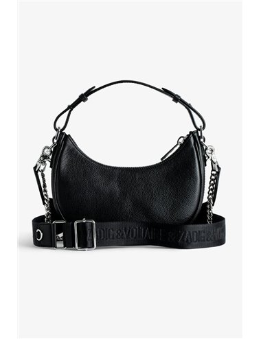 C-MOONROCK-Bolso media luna tachuelas