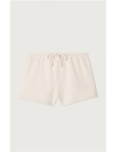 Terry shorts - ecru