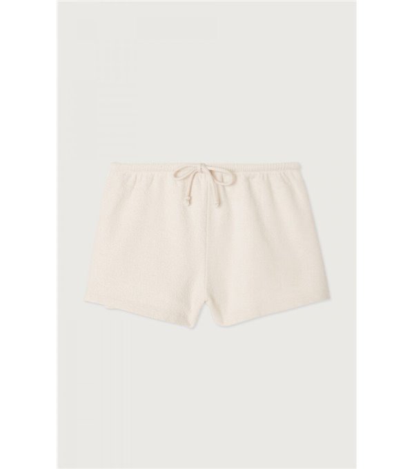 Terry shorts - ecru