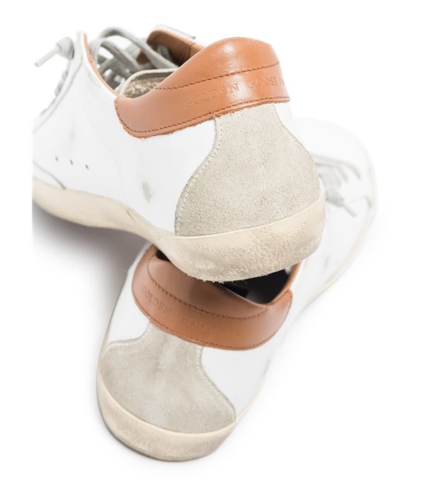 SUPER STAR sneaker camel heel