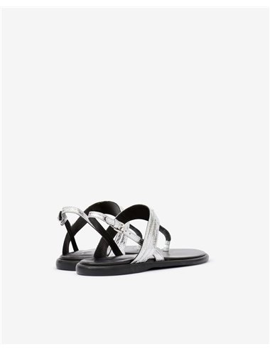 NYA - Flat sandal - silver