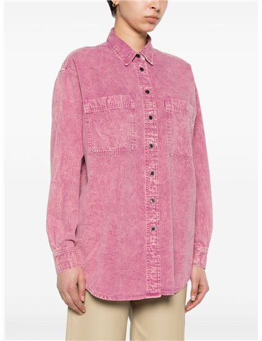 VERANE - Camisa denim - rosa