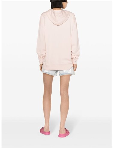 MANSEL - Over-hooded sweatshirt - pink