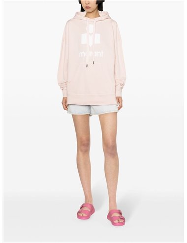 MANSEL - Over-hooded sweatshirt - pink