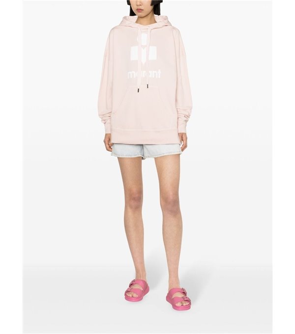 MANSEL - Over-hooded sweatshirt - pink