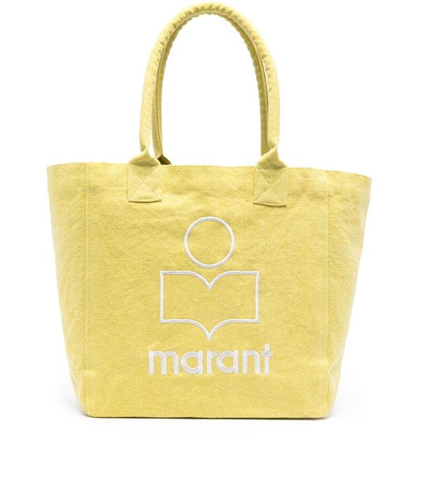 SMALL YENKY - Logo tote bag - yellow