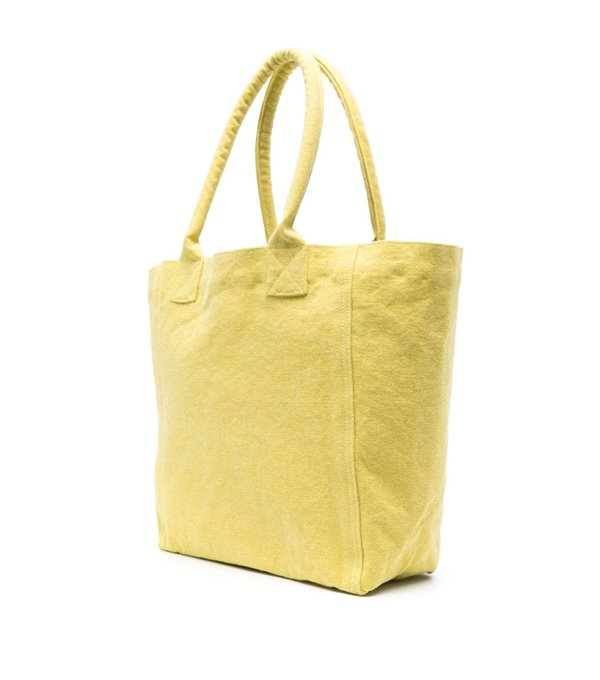 SMALL YENKY - Logo tote bag - yellow