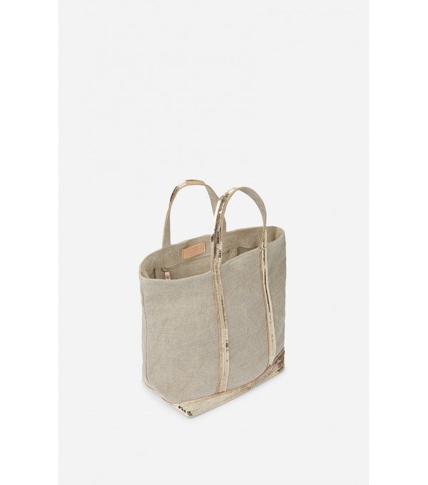 CABAS M - Linen bag - beige