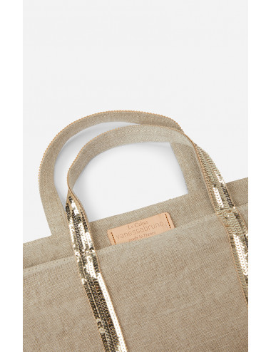 CABAS M - Linen bag - beige