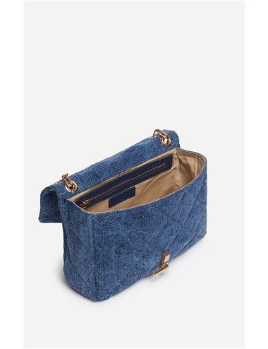 MOON - Bolso acolchado - denim