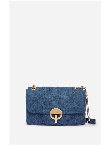 MOON - Quilted bag - denim