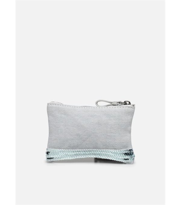 TROUSSE - Cartera lino - aqua