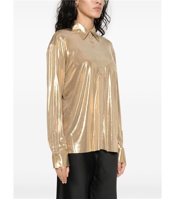 Metallic shirt - gold