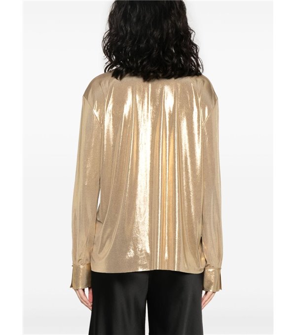 Metallic shirt - gold