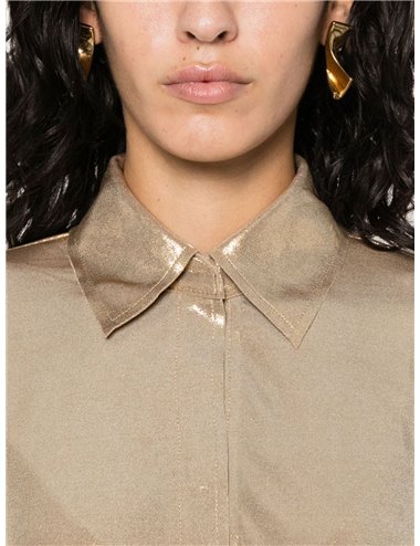 Metallic shirt - gold