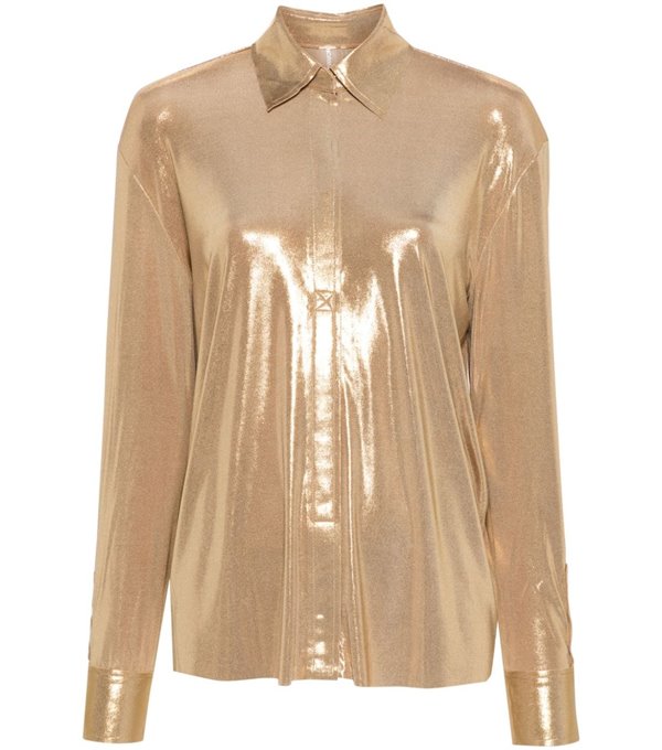 Metallic shirt - gold