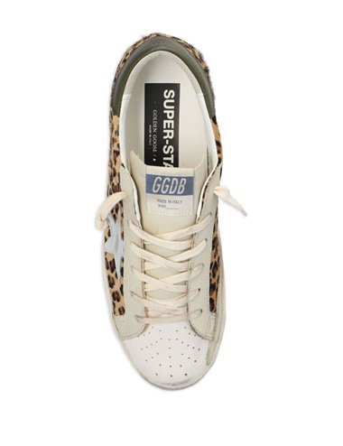 SUPER STAR-Sneaker leopardo