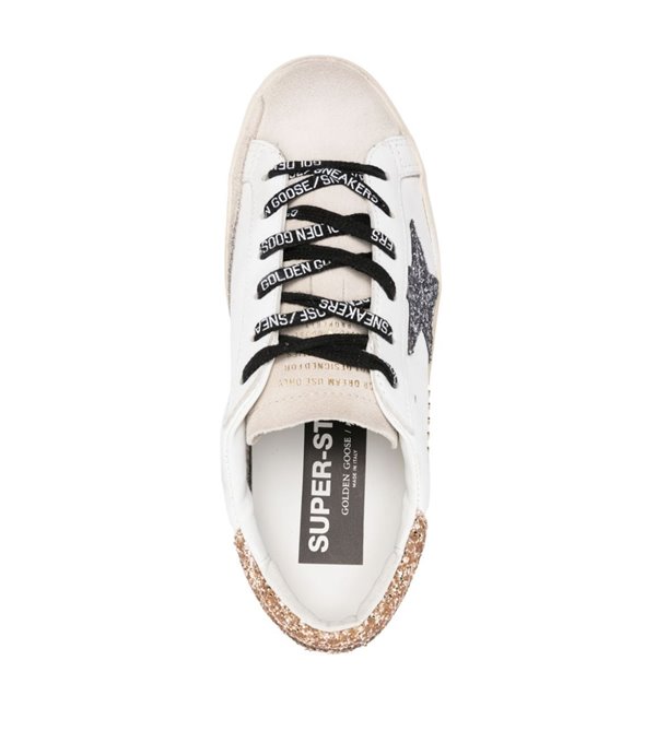 SUPER STAR-Sneaker cordones negros