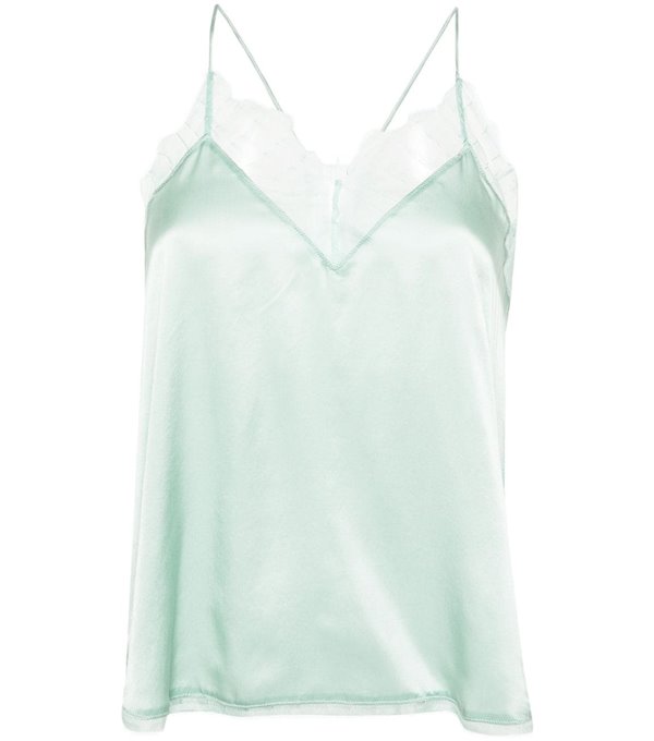 BERWYN - Lace top - aqua