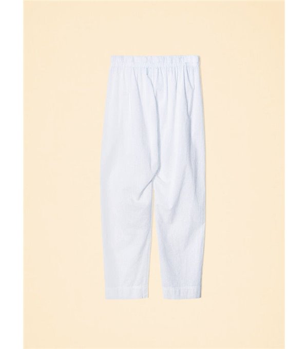 DRAPER - Thin cotton trousers - light blue