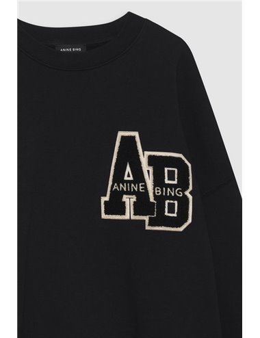 MILES - Sudadera logo - negro