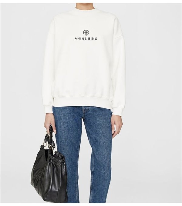 JACI - Logo sweatshirt - white