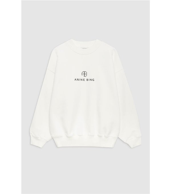 JACI - Logo sweatshirt - white