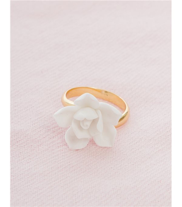 Anillo mini flor