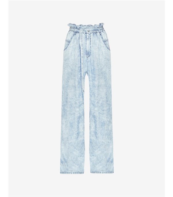 PRIANA - Thin denim pants