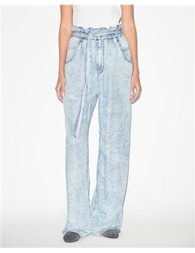 PRIANA - Thin denim pants