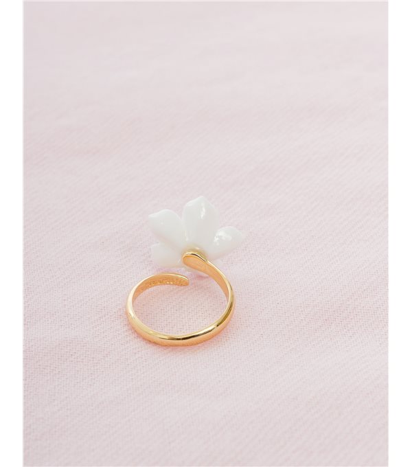 Anillo mini flor