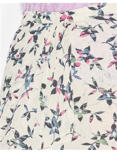 VANILLE - Print midi skirt