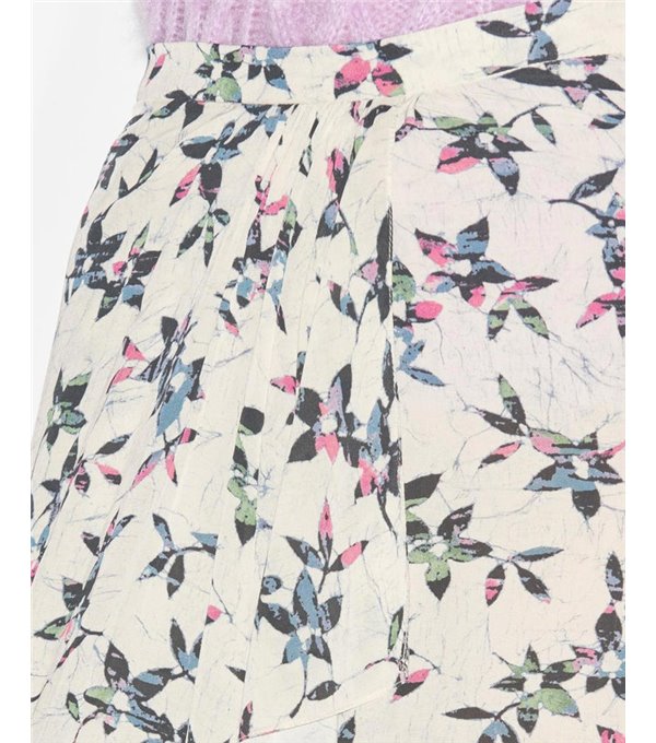 VANILLE - Print midi skirt