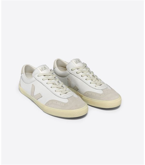 VOLLEY leather sneaker - natural